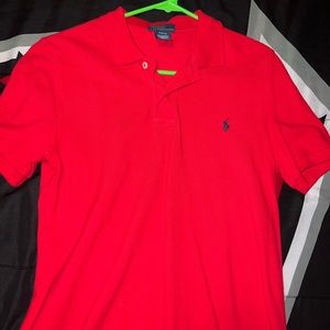 Red Ralph Lauren Polo Boys size